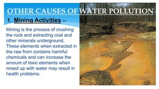 Water pollution
