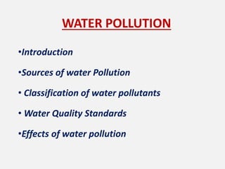 Water Pollution And Its Control Definition Types Causes Water Pollution And Its Control Definition Types Causes