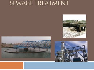 SEWAGE TREATMENT
 