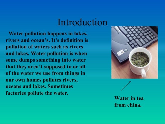 Water pollution 2 Water pollution 2