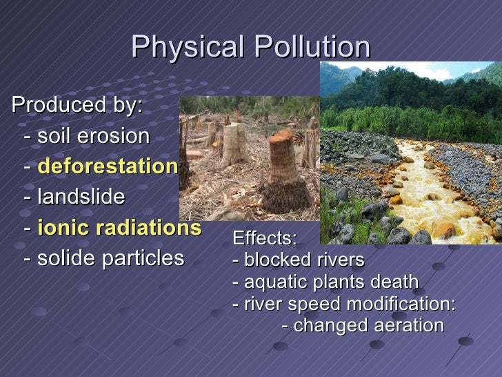 Water pollution and plants Water pollution and plants