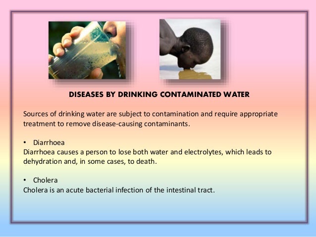 Water pollution and their effects on the society