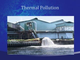Thermal Pollution
 