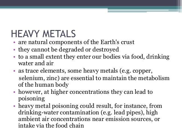 heavy metals in water pollution pdf
