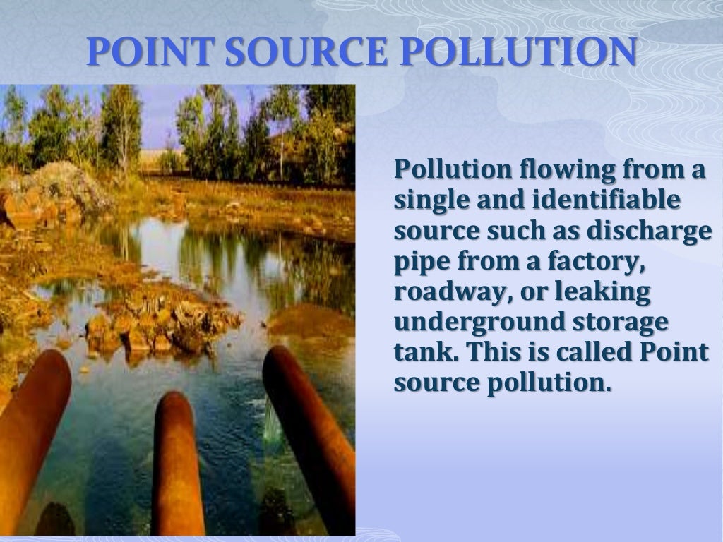 power point presentation water pollution