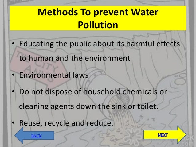 water pollution