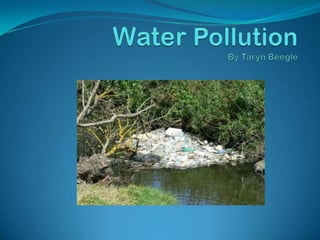 Water PollutionBy Taryn Beegle 