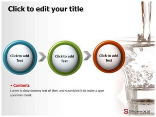 Water Powerpoint Template - slideworld.com