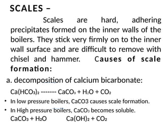 Outside Scale Calcium water hardness and associated problems ppt.pptx