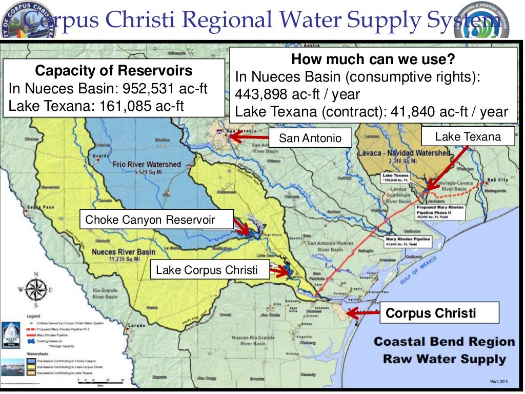 Water presentation port of corpus christi