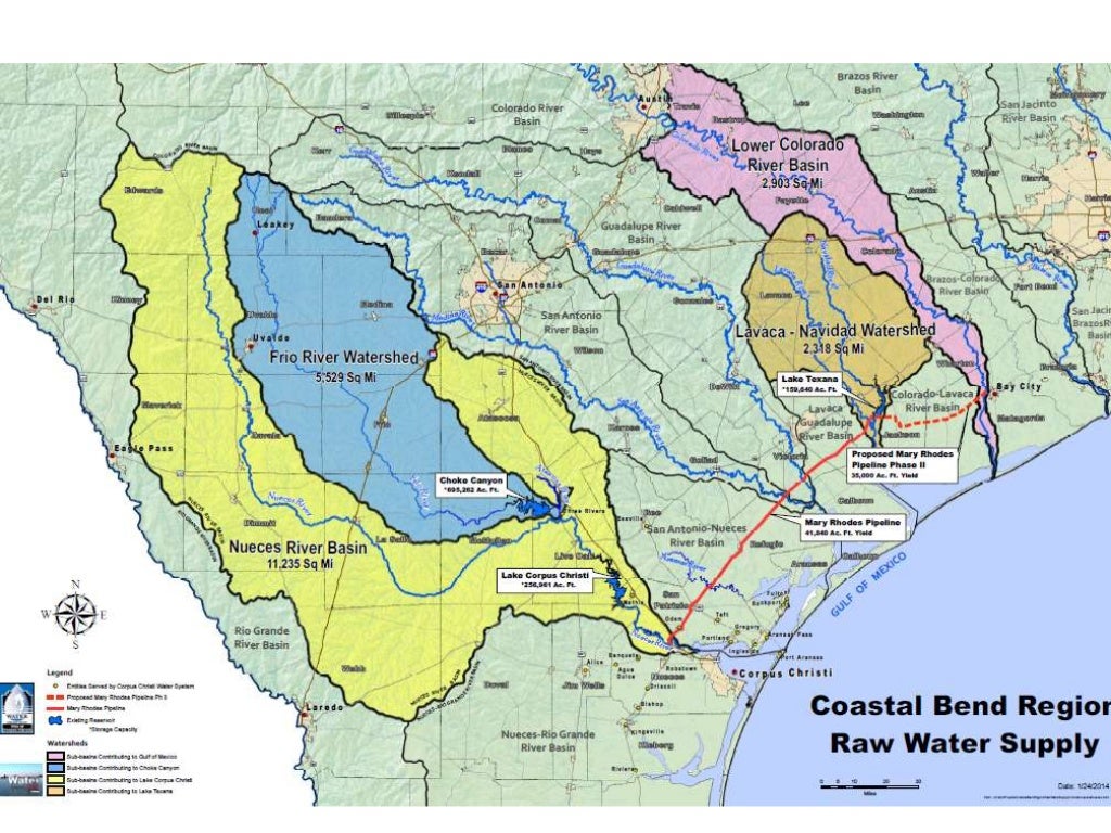 Water presentation port of corpus christi