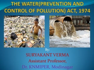 By:
SURYAKANT VERMA
Assistant Professor,
Dr. KNMIPER, Modinagar
 