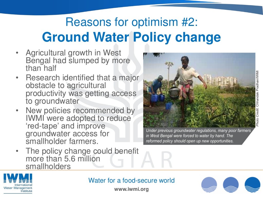 From Water Problems to Water Solutions