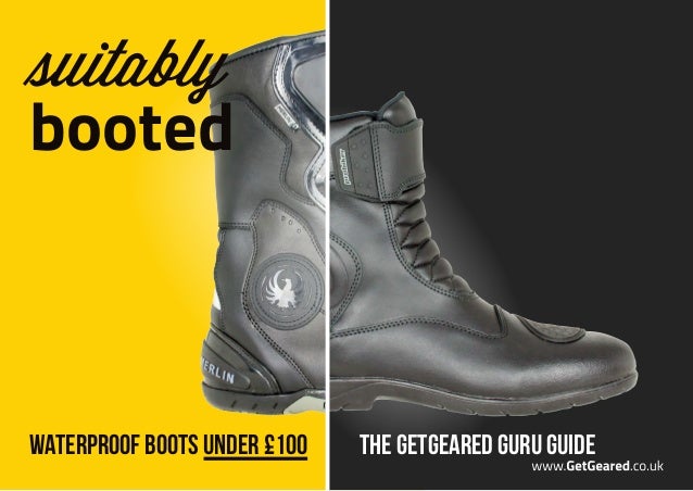 waterproof boots under 100