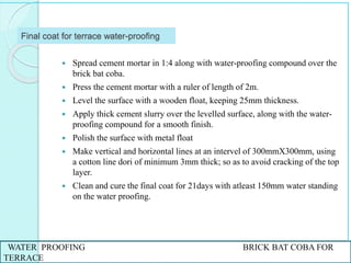 Water proofing in buildings | PPT