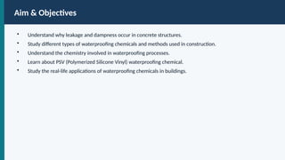 Comprehensive Study on Waterproofing Chemicals in Building Construction ...