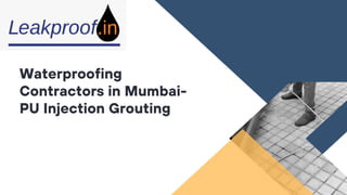 Pu Injection Work Waterproofing Contractor- Pu Injection -1.pdf