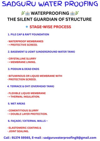 Waterproofing – The Silent Guardian of Green Towers.pdf