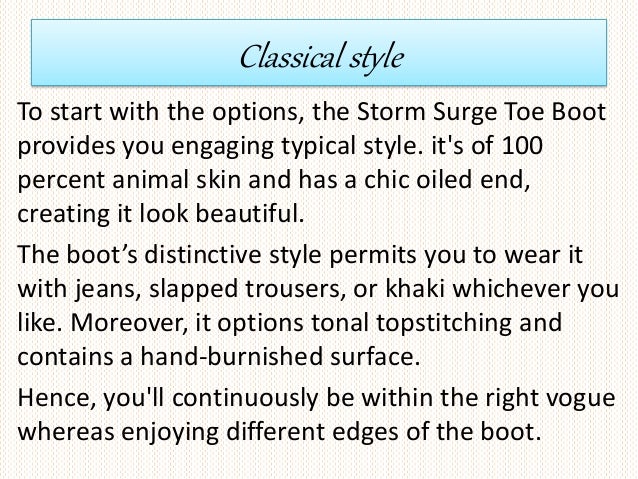 rockport men's waterproof storm surge toe boot