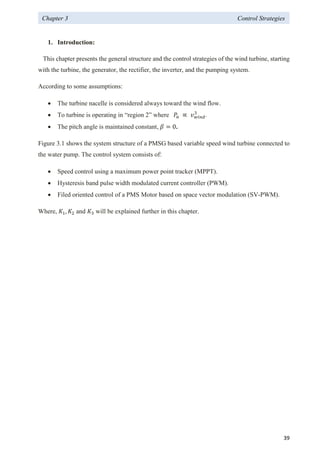 Water pumping based on wind turbine generation system. | PDF