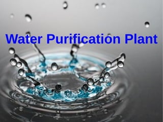 Water Purification Plant

 