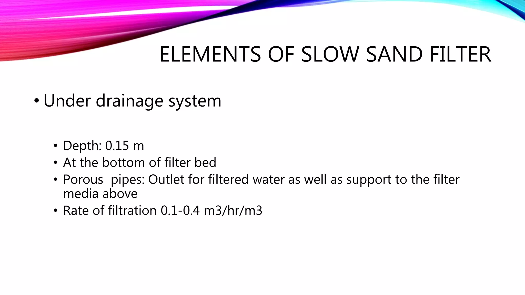 Water purification large scale