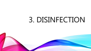 3. DISINFECTION
 