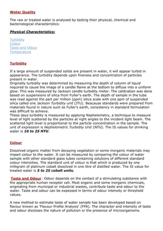 Water quality | PDF