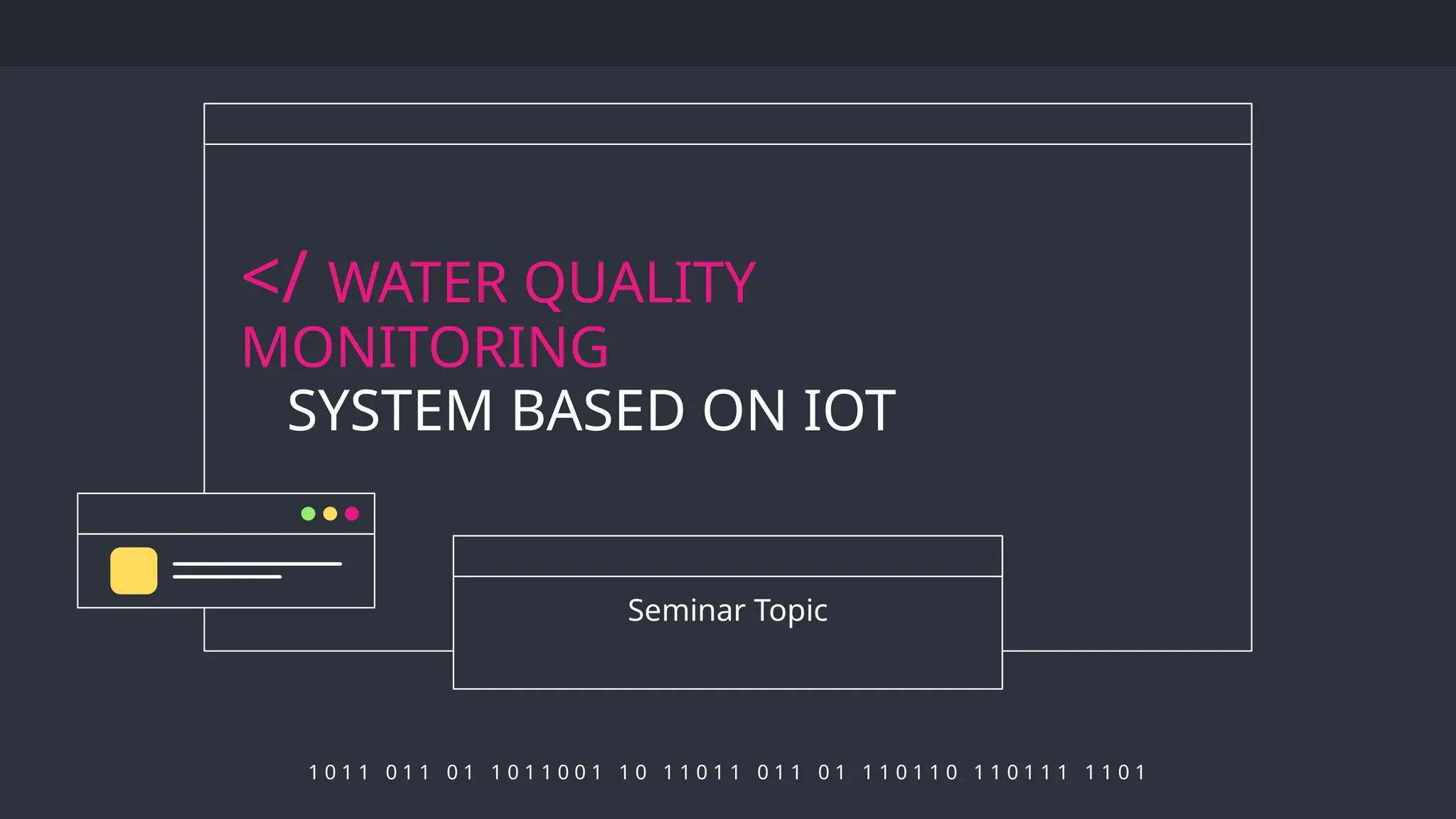water quality monitoring system based on iot.pptx