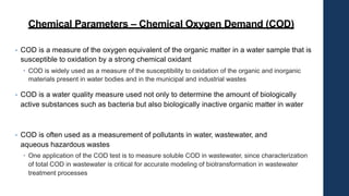 Cod In Water Water Quality Parameters-TU WQW 2023.pptx