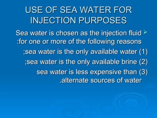 WATER QUALITY & TEST METHODS FOR SUBSURFACE INJECTION.ppt