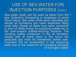 WATER QUALITY & TEST METHODS FOR SUBSURFACE INJECTION.ppt