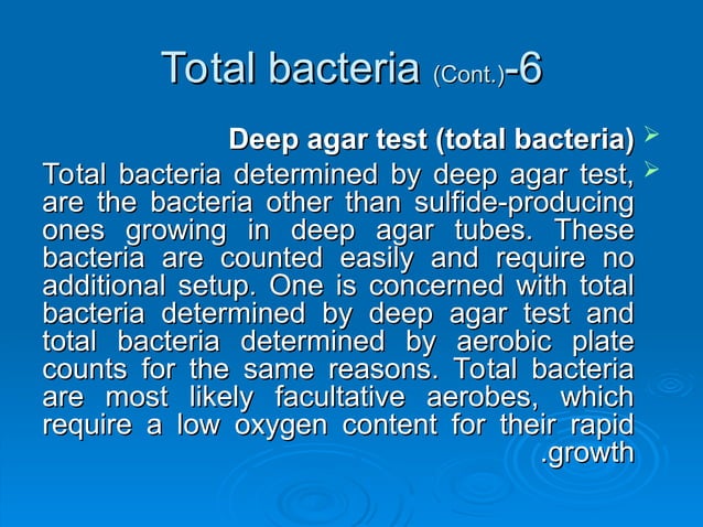 WATER QUALITY & TEST METHODS FOR SUBSURFACE INJECTION.ppt