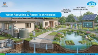 Water Recycling & Reuse Technologies for Sustainability | PDF