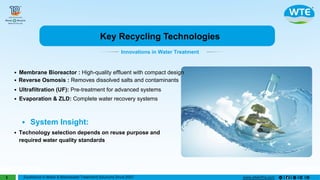 Water Recycling & Reuse Technologies for Sustainability | PDF