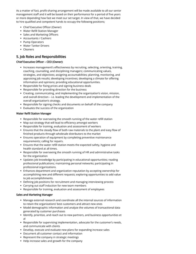 Water Refill Station Business Plan [Sample Template for 2021].pdf