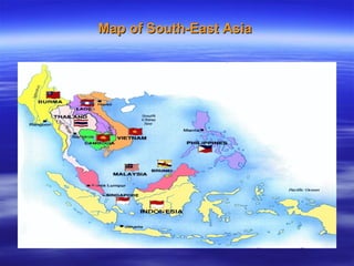 Map of South-East Asia   