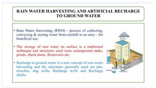 Water Resource Engineering: Types of hydraulic structures, Irrigation ...