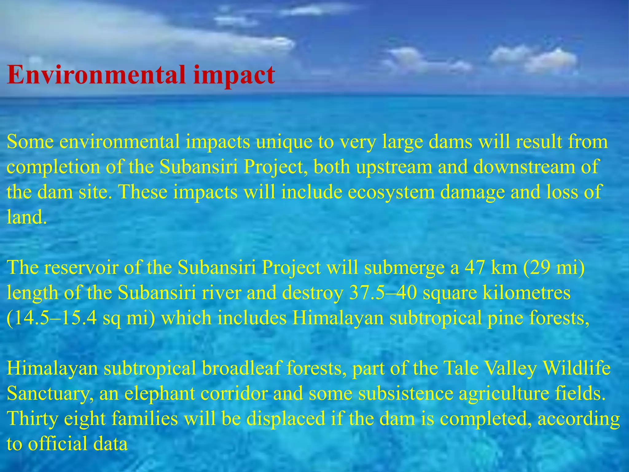 Water resource management and role of dams | PPTX