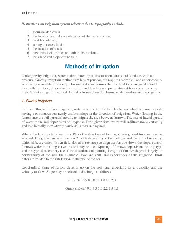 Water resources and irrigation engineering pdf