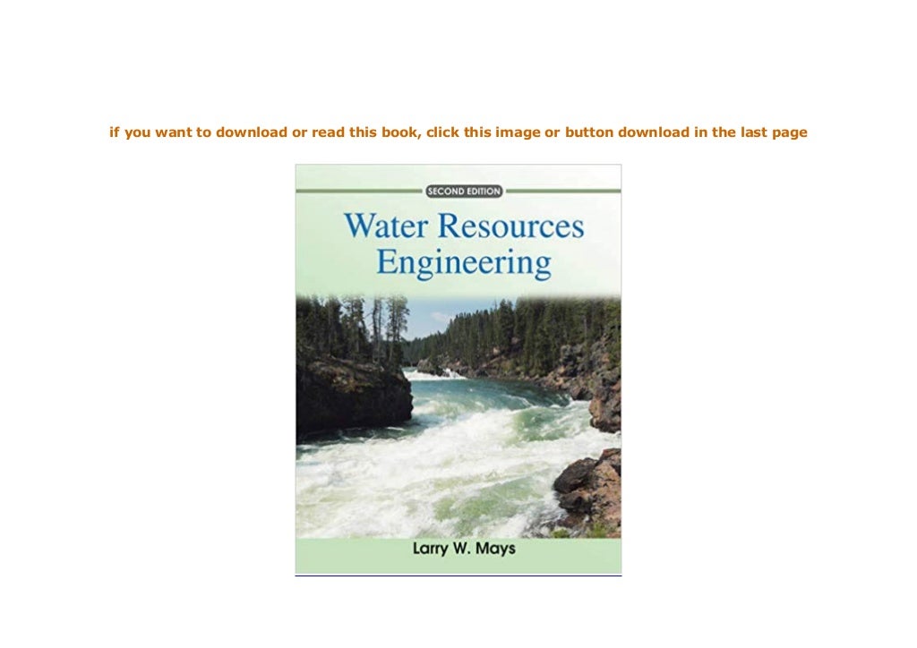 P.D.F_book Water Resources Engineering 2nd Edition