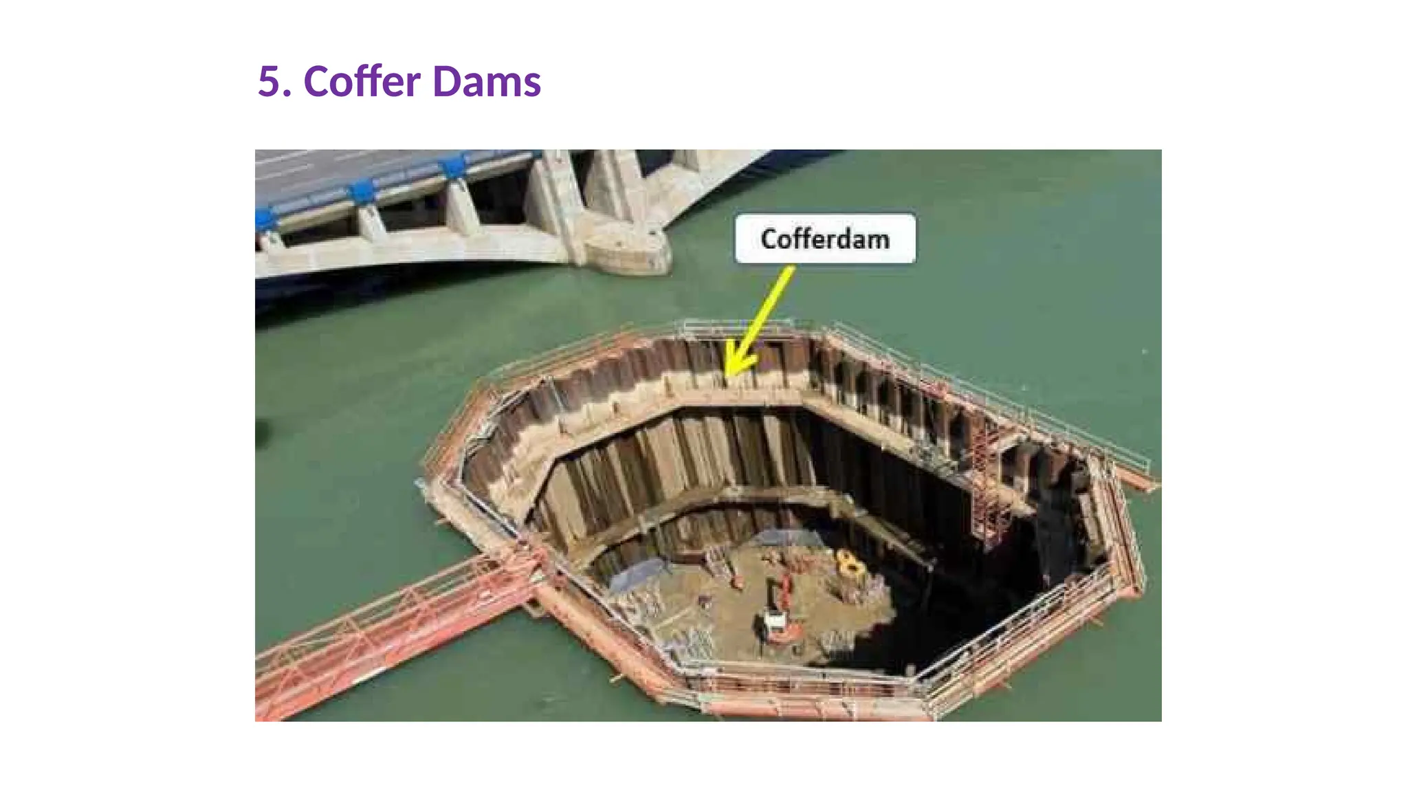 5. Coffer Dams
 