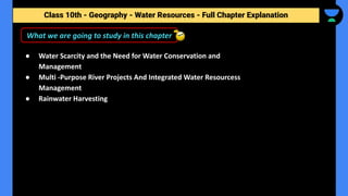 Water Resources full chapter explanation.pdf