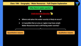 Water Resources full chapter explanation.pdf