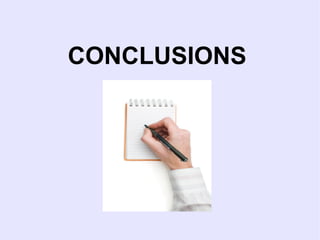 CONCLUSIONS 