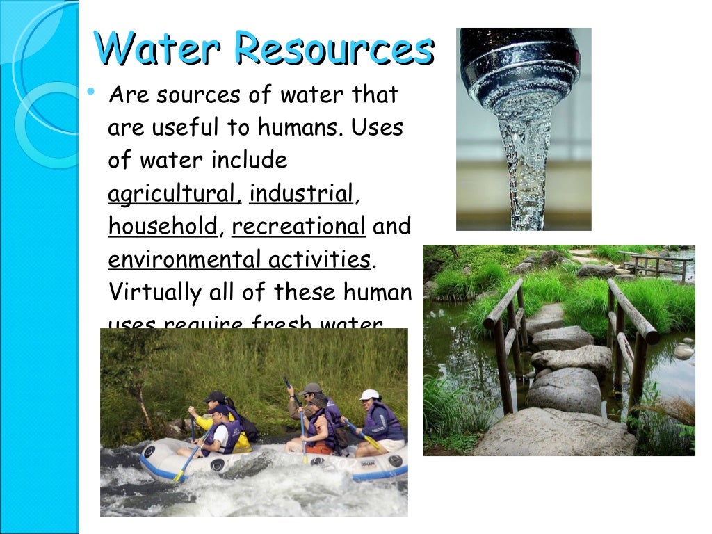 presentation on sources of water