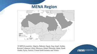 Water reuse in MENA: Status, prospects and challenges | PDF