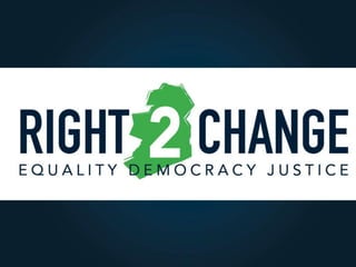 Right2Water/Right2Change Roadshow Presentation - Water