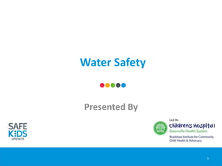 Water Safety
Presented By
1
Led By
 