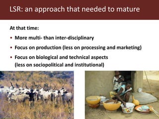 Supporting development processes through livestock innovation systems research